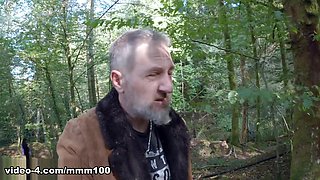 Fucking in the woods with sexy french model Irogenia - MMM100