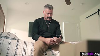 Stepparent Pokes Blinded Plaything