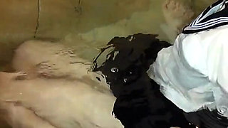 Dripping Uniform, Restrained in a Bathtub, off-campus Lesson