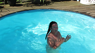 The other day in the pool