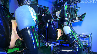 Heavy Rubber Dolly Latex Double Anal Fisting Ft Mistress Lunatika Maz Morbid