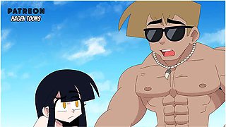 Car Toon - The Nude Beach - Knsfw (part 2) - Hagen Toons