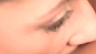 Lovely brunette babe spreads her legs for her gf's tongue