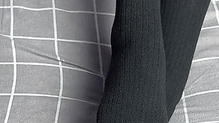 Just You and Mistress in Long Black Socks