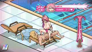 Hentai Game - Minami Hentai Gallery Scene Pool Sex - Lifeguard Holic