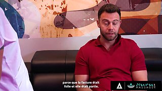 NURU MASSAGE - Big Tits Lumi Ray Turns Relaxed Client Into Hardcore Fuck FRENCH SUBTITLES