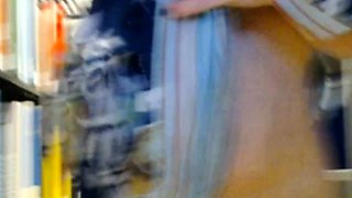 Naked in the Library - Public Flashing Webcam Show