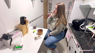 Smoking in kitchen
