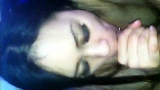 Filipina Amateur Sucks and Swallows Big Cock