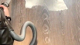 Vacuum Dust Frenzy: Two Women Clean up