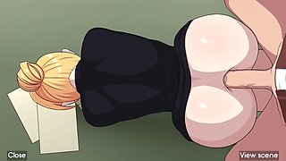 Big Ass Blonde Gets Smooth Anal