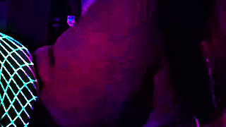 Bondage Ebony Neko Little Bleu J Takes Backshots like a Champ