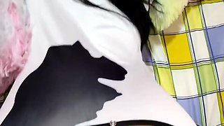 My Stepbrother Joined The Sleepover I Made Up With My Girlfriends, Unfortunately None Of Them Came And We Had To Split Up