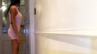 Six shemale cops fuck guy in tranny gangbang