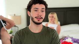 Blowjob Threesome Babes Swallow Jizz