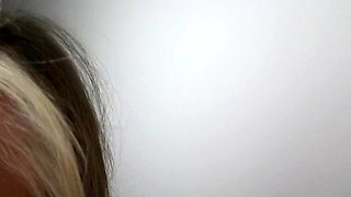 Cute curly brunette solo webcam masturbation