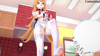 Escoffier hot sex on the kitchen - Genshin Impact