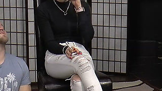 Evangeline Smoking