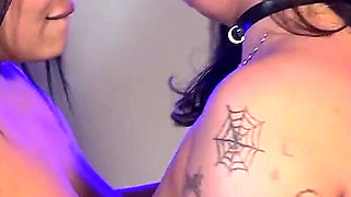 Chubby Lesbian Girls Shaking Their Big Breasts