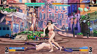 Asian catfight, asian lesbian fight, game