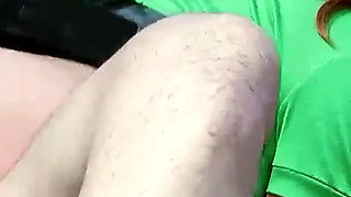 Naughty teen Charlotte Gets first ass fuck from stepbrother outdoor on vacation