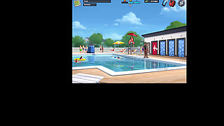 Summertime saga - getting a blowjob