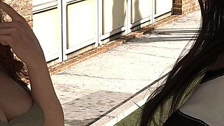 Lancaster Boarding House 5 - Eve Grabs Ryan’s Dick and Asks Him to Feel Her Boobs