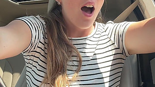 Lush in Public!! Public Orgasm!