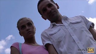 HUNT4K. Her tiny butt in blue jeans for little money: Homemade, Cuckold  Pickup Porn