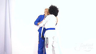 Sos0389 Wild Women - Gym Rivals - Ivy Satinee Vs Ivy Rain