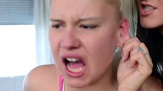Ear Fetish – By Nia Black And Her Slave Kornelia Blond