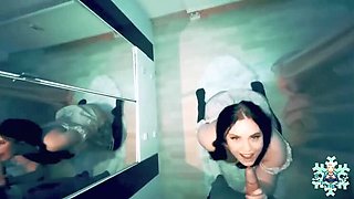 Amateur BBW Anja Amelia Takes Creampie Then Rough Anal Fuck