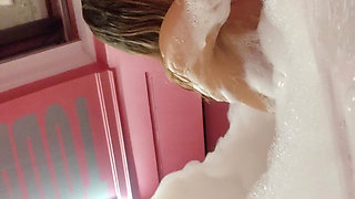 Skinny Girl Alone in Hydro Crazy to Take Dick