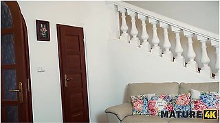 Old Elle With Huge Tits Fucked Her Gardener In Doggy And Ended Up In Court