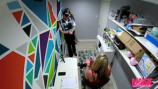Maisie Lewis Gets Strip Searched by Security