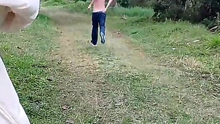 Wife Goes to the Park Without Panties to Show off!