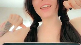 Emo Teen Becka Solo Webcam Masturbation Porn