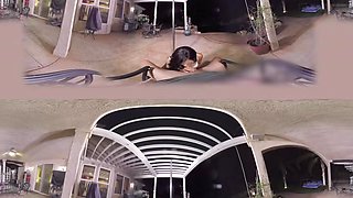 Pool Side Pole Dancing