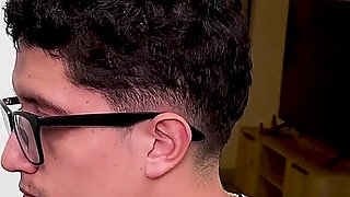 Latina Boss Fucks Her Young, Nerdy Employee in the Office-she Has a Perfect Pussy!