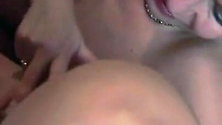 She fucks my husband and me, my old Stepsis