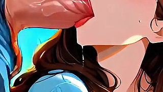 Caught My Crush Kissing Her with My Name - Greenhouse Creampie Revenge Sex