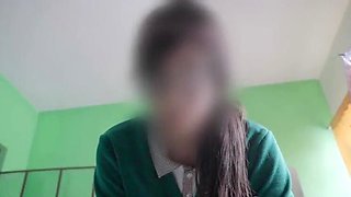 Quick Ejaculation in College Girl's Bedroom (HD)