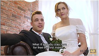 Rich Man Pays Well To Fuck Hot Young Babe On Her Wedding Day