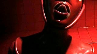 StrapOn Lesbian with big boobs fucks her blonde sexy GF