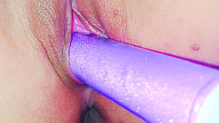 GLowing Dildo Deep In Her Tight Pussy - Arab Cheating Wife Star wars Sex Toy Loud Moaning Desi Indian Step Family