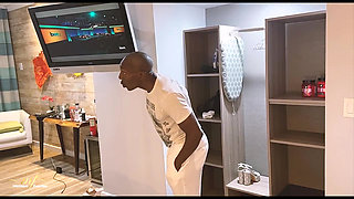 Colombian Blonde Has Hardcore Interracial Sex With Her Roommate BBC - Monique Fuentes...