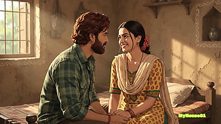 Pushpa and Srivalli Bhabi in Their Indian Villege Home Romance 3D
