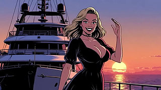 Ai Big Boob Babes on Boats