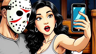 Crazy Fucking at Crystal Lake Camp. Cartoon Horror Parody