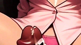 Pretty Korean Stepdaughter Plays Footsie with Your Huge Cock